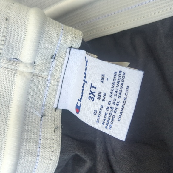 Mens Champion Black Stretch Waist Joggers - NWT Size 3X - Picture 6 of 6